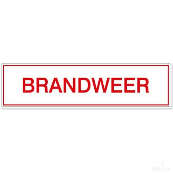 Brandweer (Sticker)