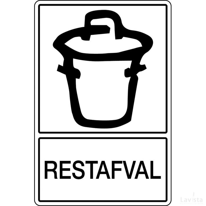 Restafval (Sticker)