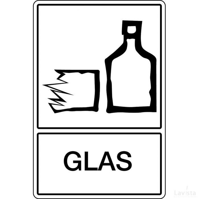 Glas (Sticker)