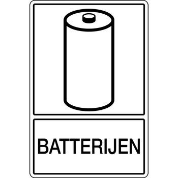 Batterijen (Sticker)
