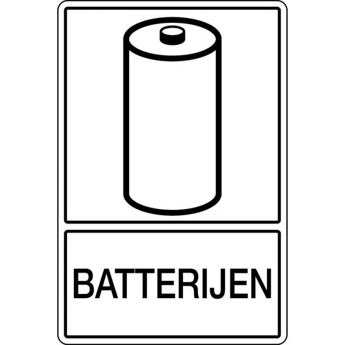 Batterijen (Sticker)