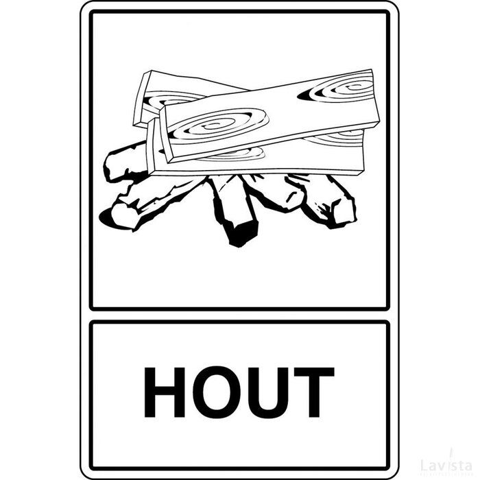 Hout (Sticker)
