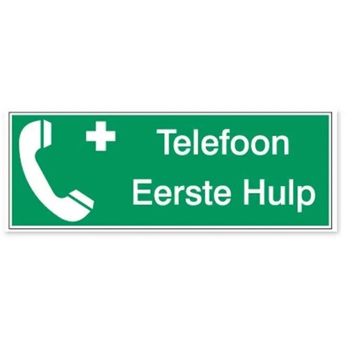 Telefoon Eerste Hulp (Sticker)