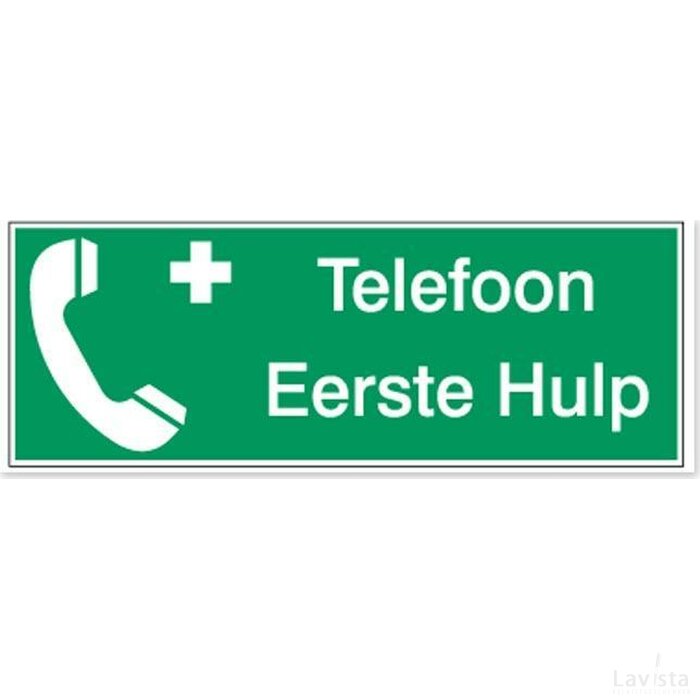 Telefoon Eerste Hulp (Sticker)