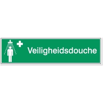 Veiligheidsdouche (Sticker)