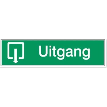 Uitgang (Sticker)
