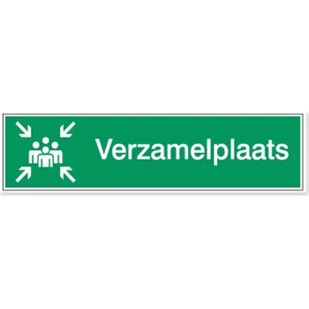 Verzamelplaats Bij Calamiteit (Sticker)