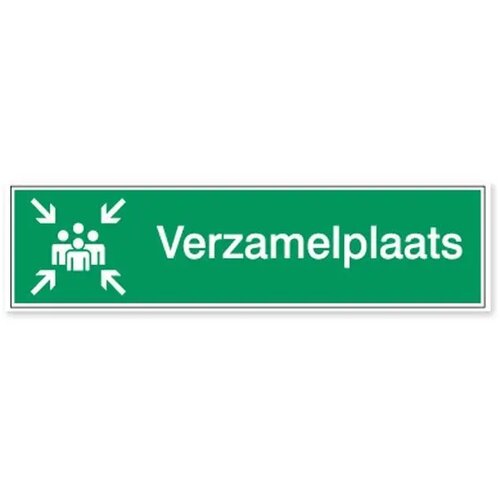 Verzamelplaats Bij Calamiteit (Sticker)