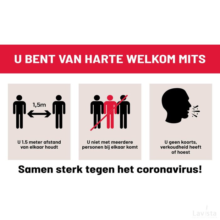 Samen sterk tegen het Coronavirus