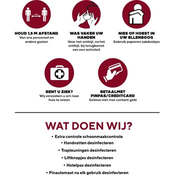 Maatregelen tegen het Coronavirus